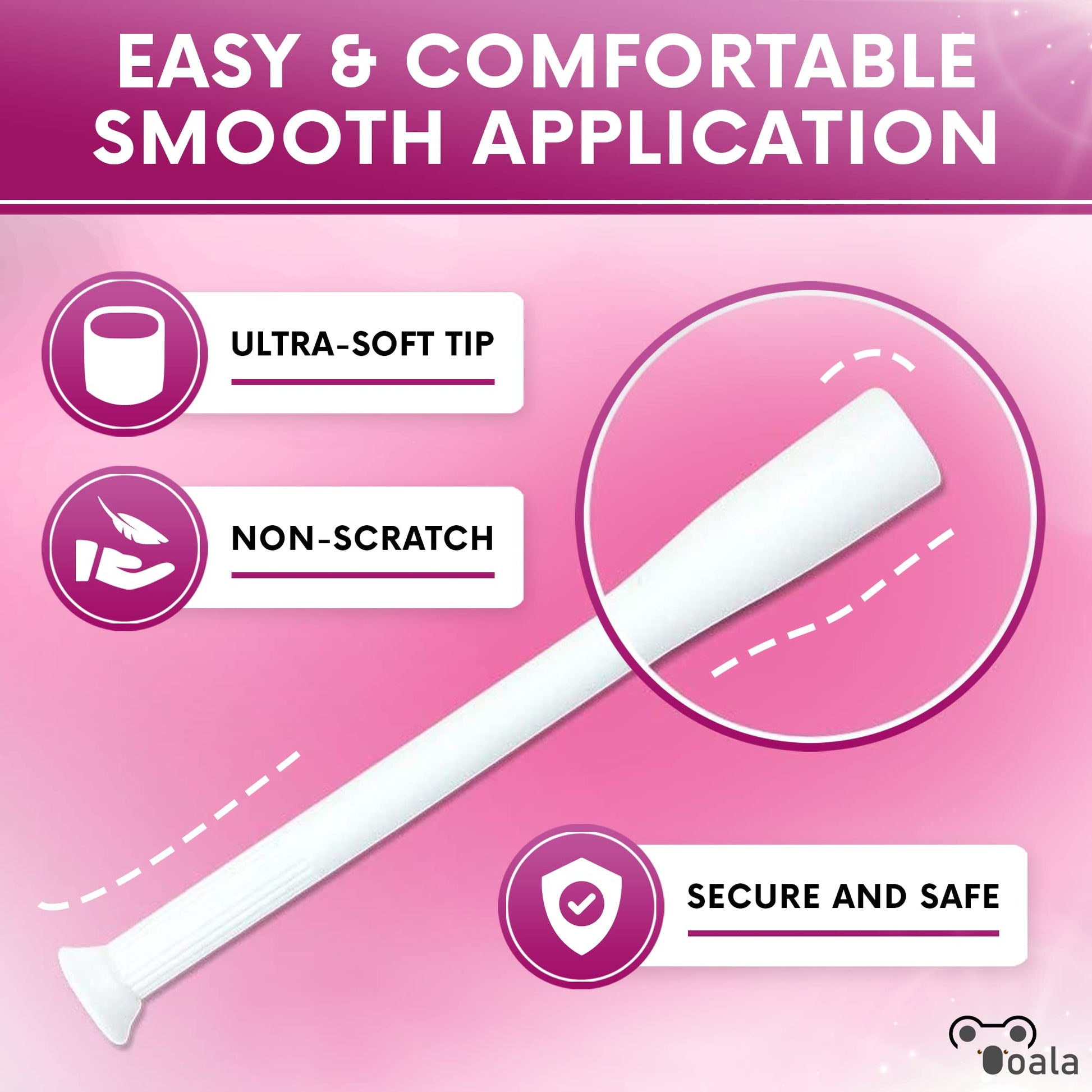 Ooala Disposable Vaginal Suppository Applicators (30-Pack) | Fits Most Brands, Pills, Tablets and Boric Acid OoalaBuy Supplements Australia