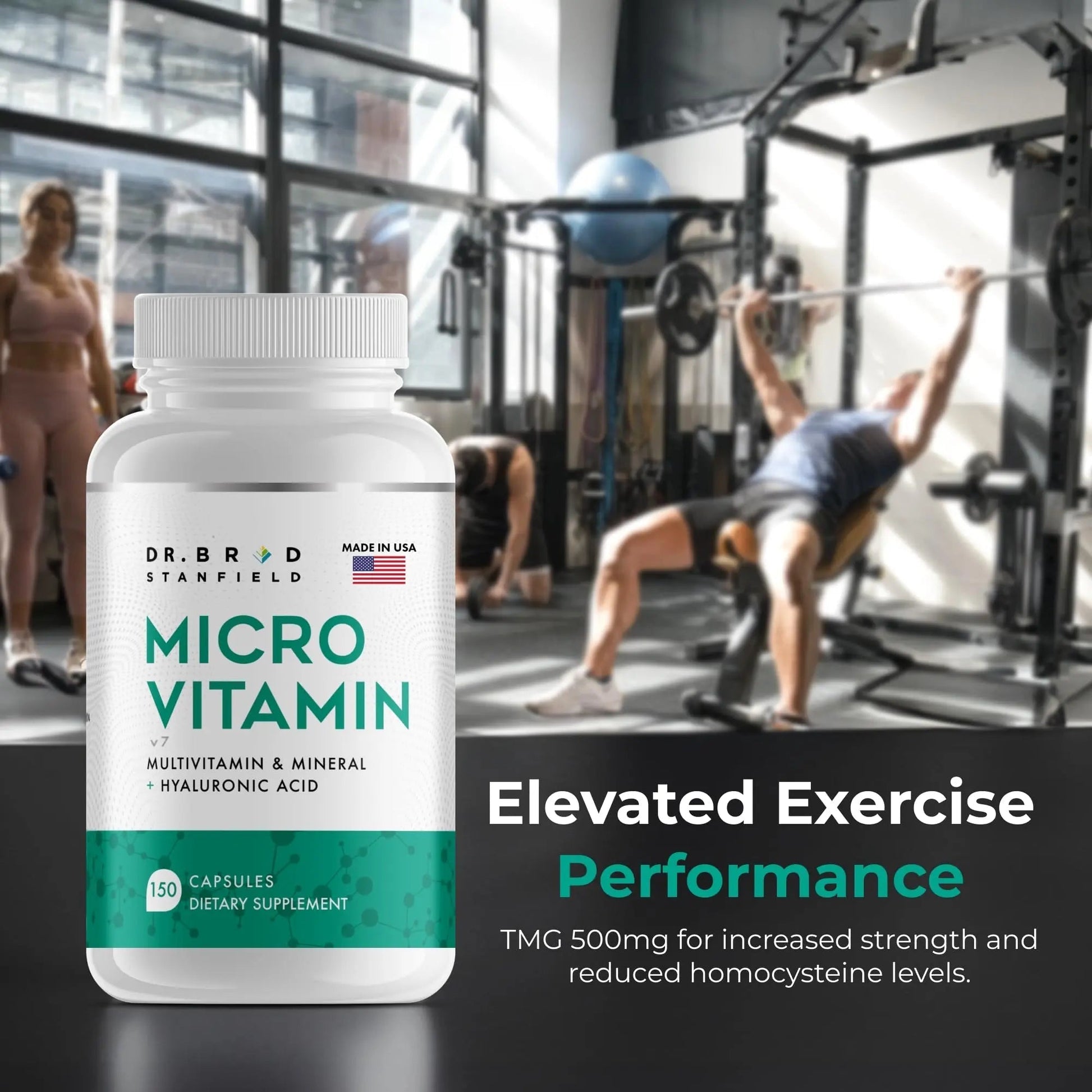 Dr Brad Stanfield Daily Low Dose MultiVitamin & Mineral for Men & Women to Support Cognitive Performance & Memory + Hyaluronic Acid for Skin Health Dr Brad StanfieldBuy Supplements Australia