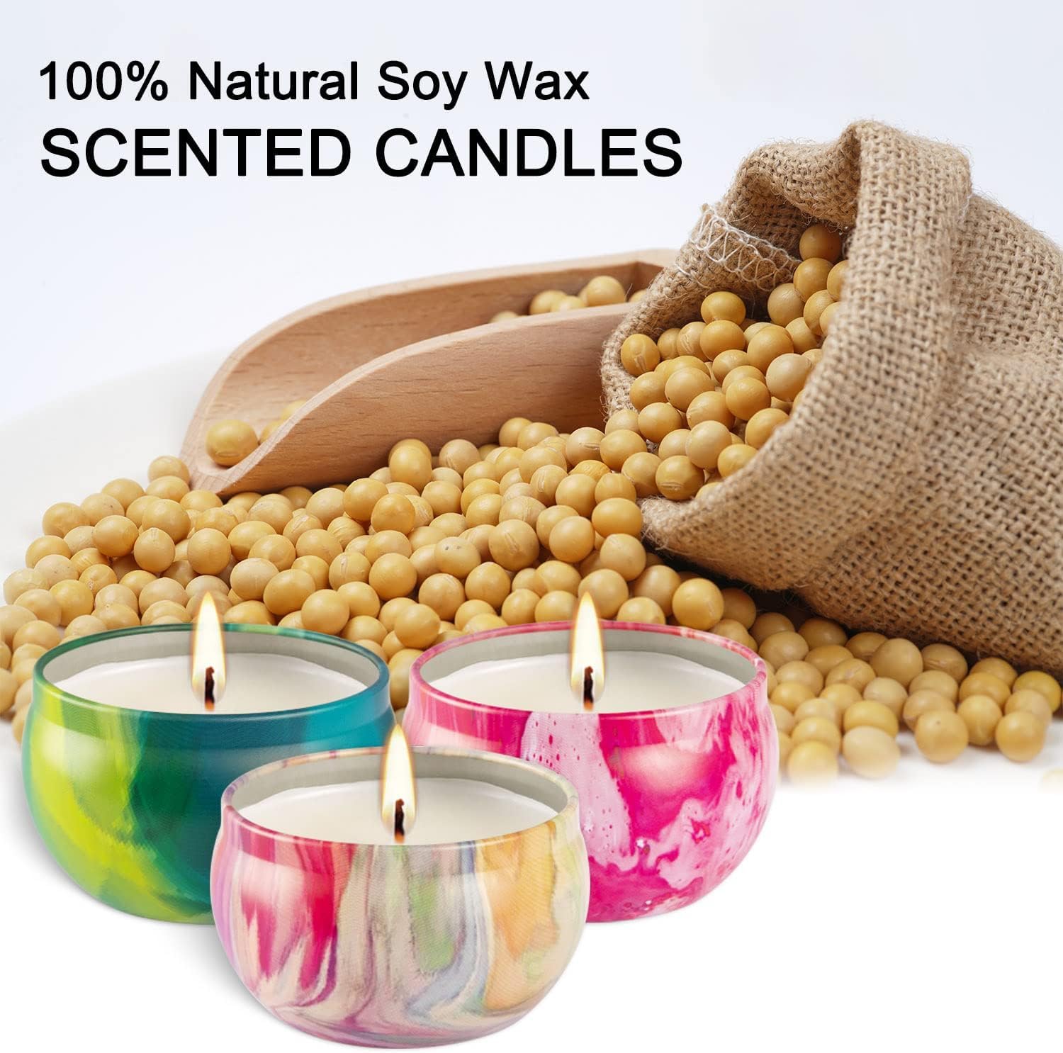 Scented Candles Aromatherapy Candles for Stress Relief,Soy Wax Candles Gifts for Women pliadvbuBuy Supplements Australia