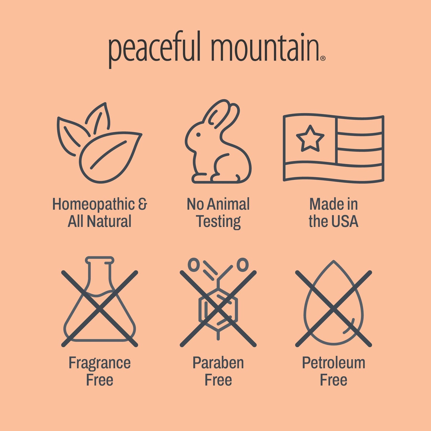Peaceful Mountain Muscle Rescue Homeopathic Gel - for Muscle discomfort with Arnica and Comfrey - 2oz Peaceful MountainBuy Supplements Australia