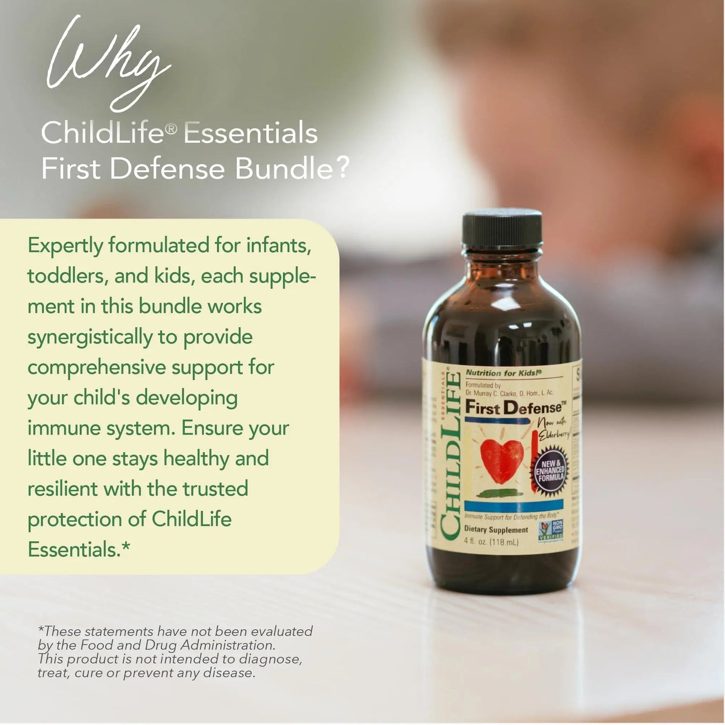 CHILDLIFE ESSENTIALS Immune Support 3-Pack - Liquid Vitamin C, First Defense, and Echinacea - Immune Boosting Supplements CHILDLIFE ESSENTIALSBuy Supplements Australia
