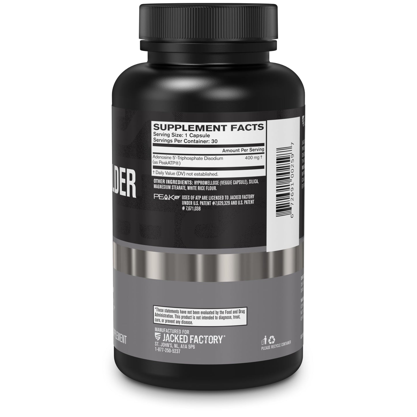 Jacked Factory Essentials Muscle Builder - ATP Muscle Builder for Men with Peak ATP to Support Muscle Gain, Enhance Athletic Performance, & Increase Strength - 30 Capsules Jacked FactoryBuy Supplements Australia