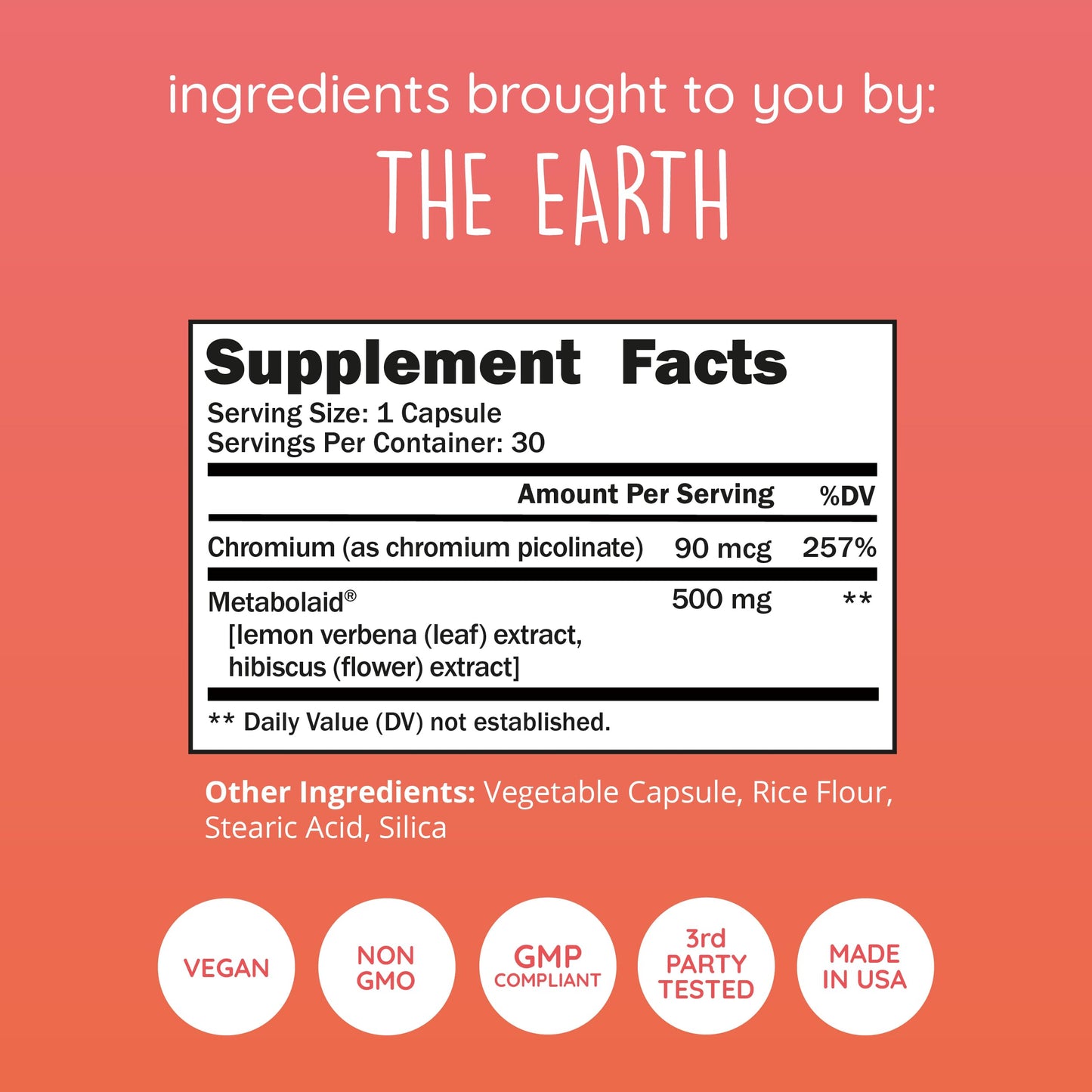 Happy Healthy Hippie GLP-1 Supplement (Metabolaid™ + Chromium) + Appetite Suppressant for Women | Metabolism Booster (AMPK) for Weight | Belly Fat Burner | Hunger & Cravings Control - 30 Vegan Caps Happy Healthy HippieBuy Supplements Australia