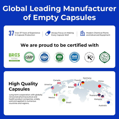 ATLEMISME Empty Vegan Capsules Size 0, 500-Count DIY Vegetable Capsules for Filling | Includes 2 Micro Lab Spoons ATLEMISMEBuy Supplements Australia