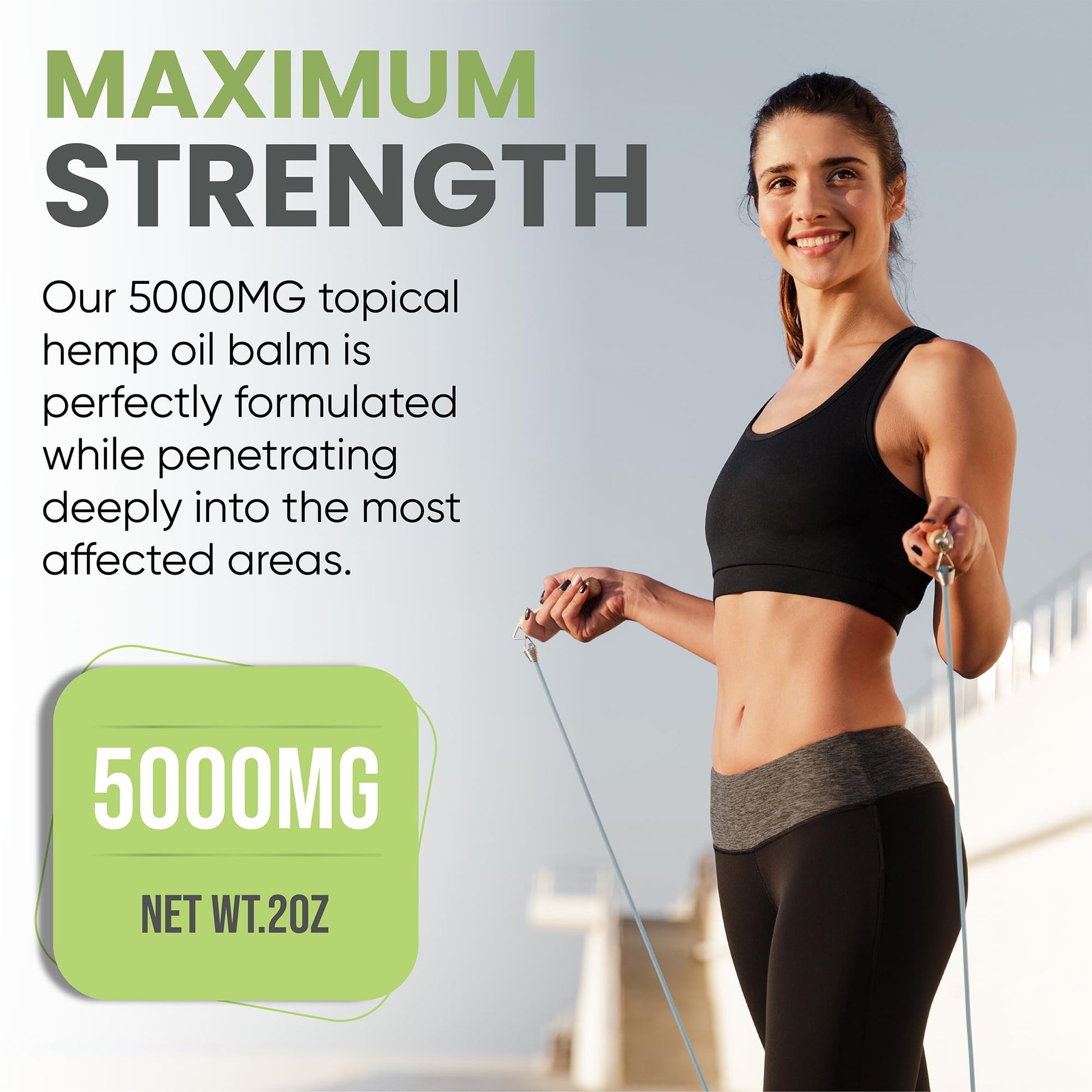 Hemp Oil Balm with Arnica, Camphor, Menthol & Peppermint, Herbal Cooling Balm for Muscles, Joints, Knees, Back & Body, Made in USA, 2oz FOXLEAFBuy Supplements Australia