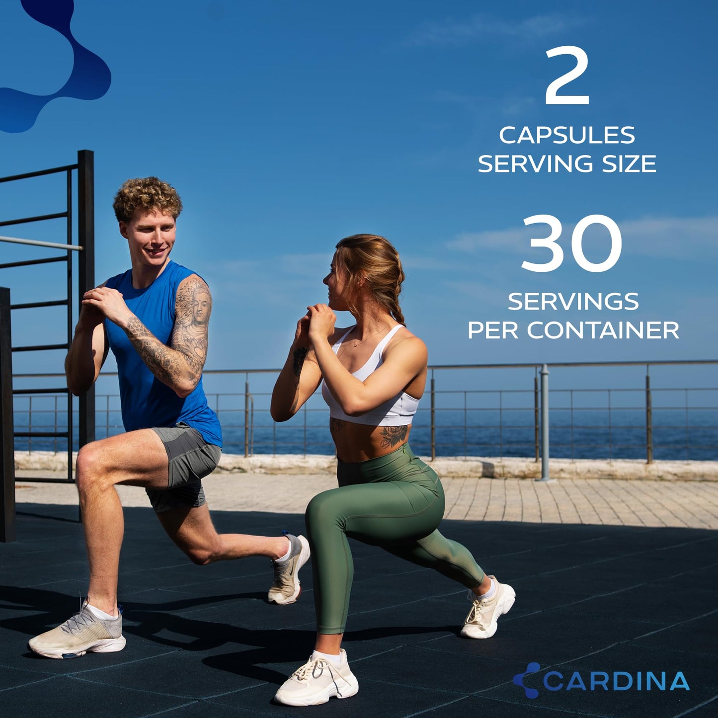 CARDINA B12 Vitamins for Women and Men - Brain Supplements for Memory and Focus with Thiamine B1 Supplement and COQ10 - Brain Memory Support - Non-GMO and Vegan B12 Supplement, 60 Ct CARDINABuy Supplements Australia