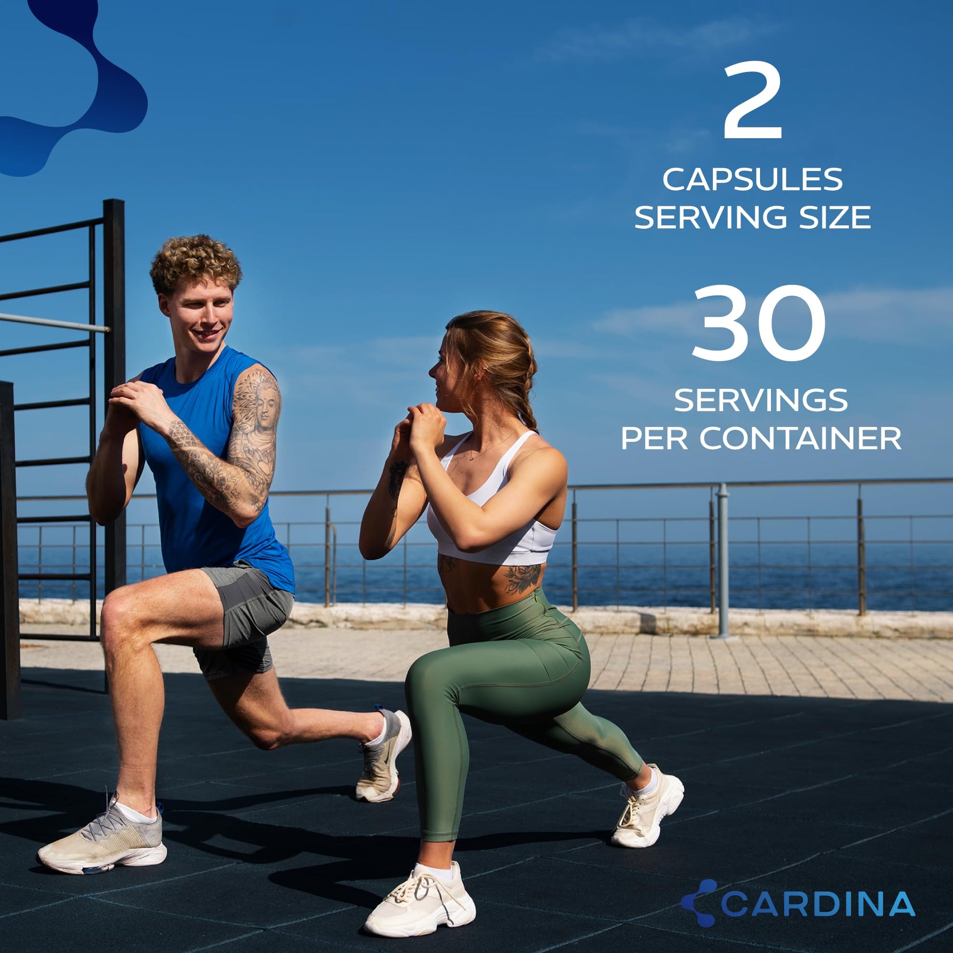 CARDINA B12 Vitamins for Women and Men - Brain Supplements for Memory and Focus with Thiamine B1 Supplement and COQ10 - Brain Memory Support - Non-GMO and Vegan B12 Supplement, 60 Ct CARDINABuy Supplements Australia