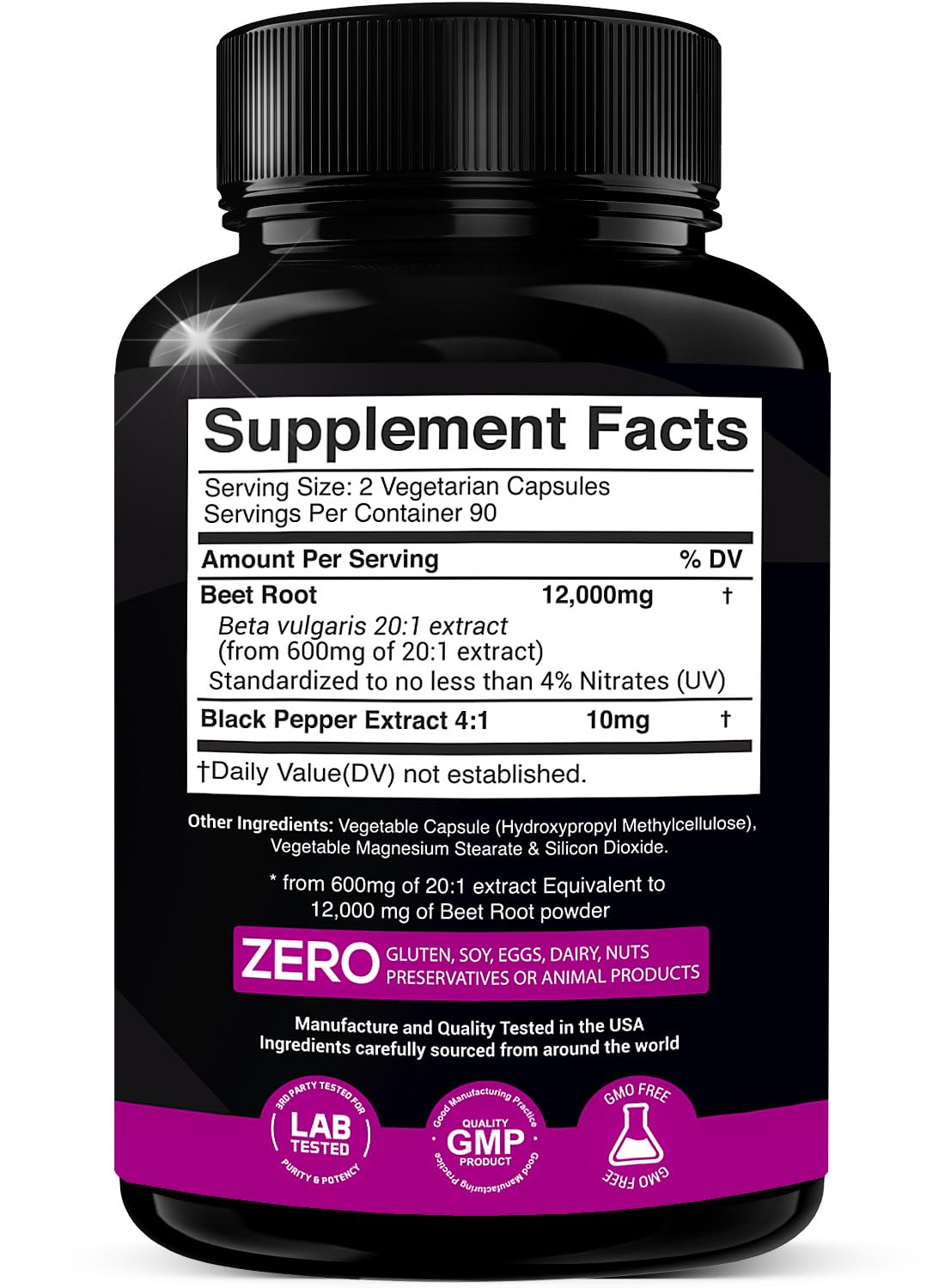 Beet Root Extract Capsules - 12000mg 20x Concentrated Beet Root Capsules Supplement X Gold HealthBuy Supplements Australia
