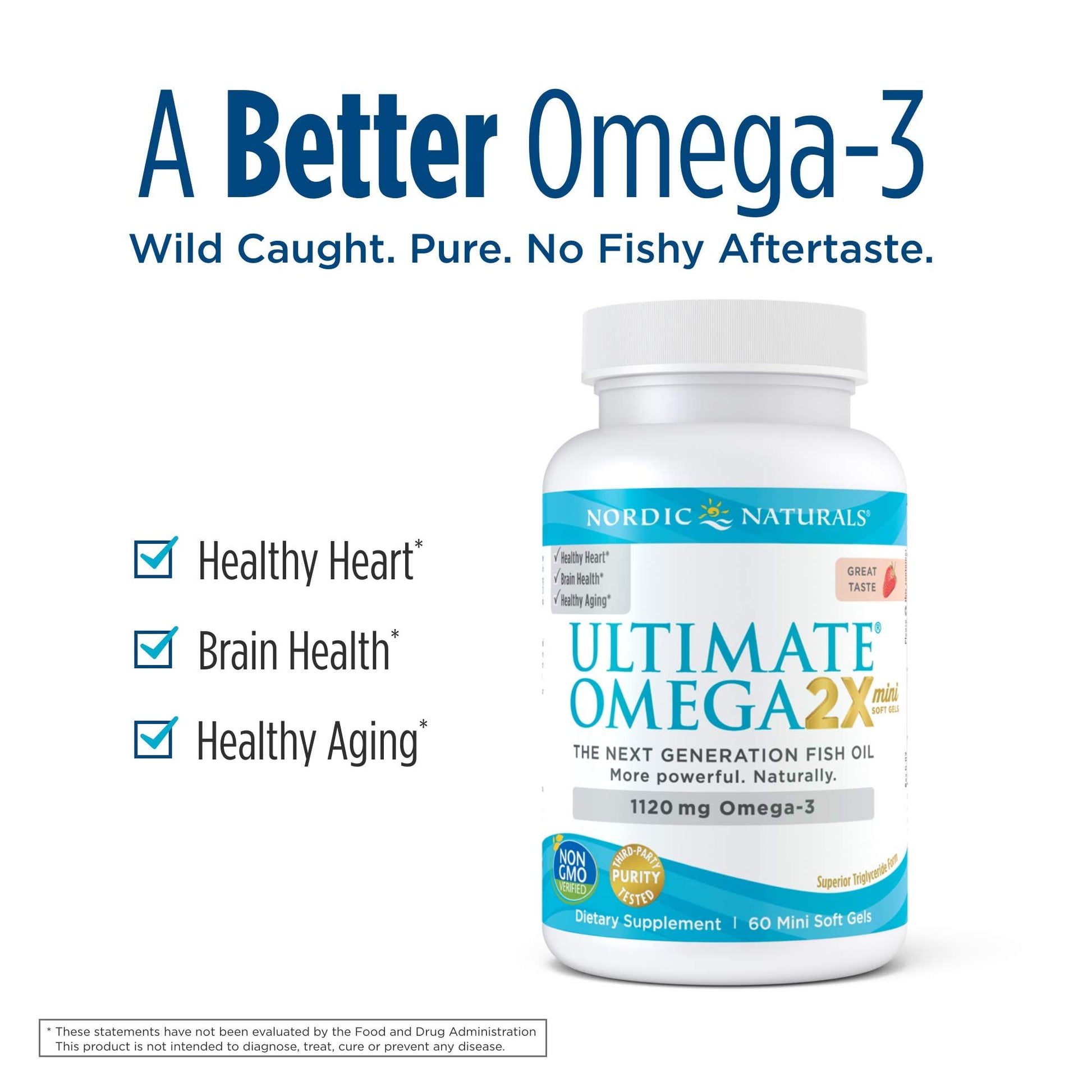 NORDIC NATURALS Ultimate Omega Minis, 60 CT Nordic NaturalsBuy Supplements Australia