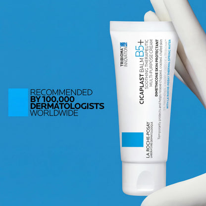 La Roche-Posay Cicaplast Balm B5, Healing Ointment and Soothing Therapeutic Multi Purpose Cream for Dry & Irritated Skin