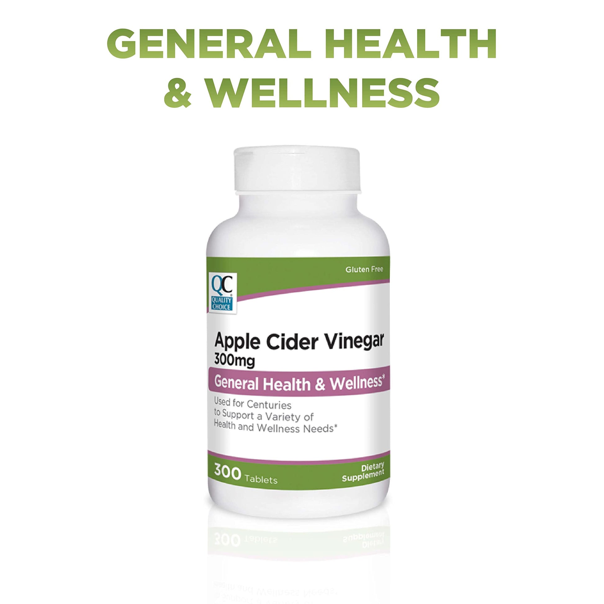 Quality Choice Apple Cider Vinegar 300 mg - General Health and Wellness - Dietary Supp Quality ChoiceBuy Supplements Australia