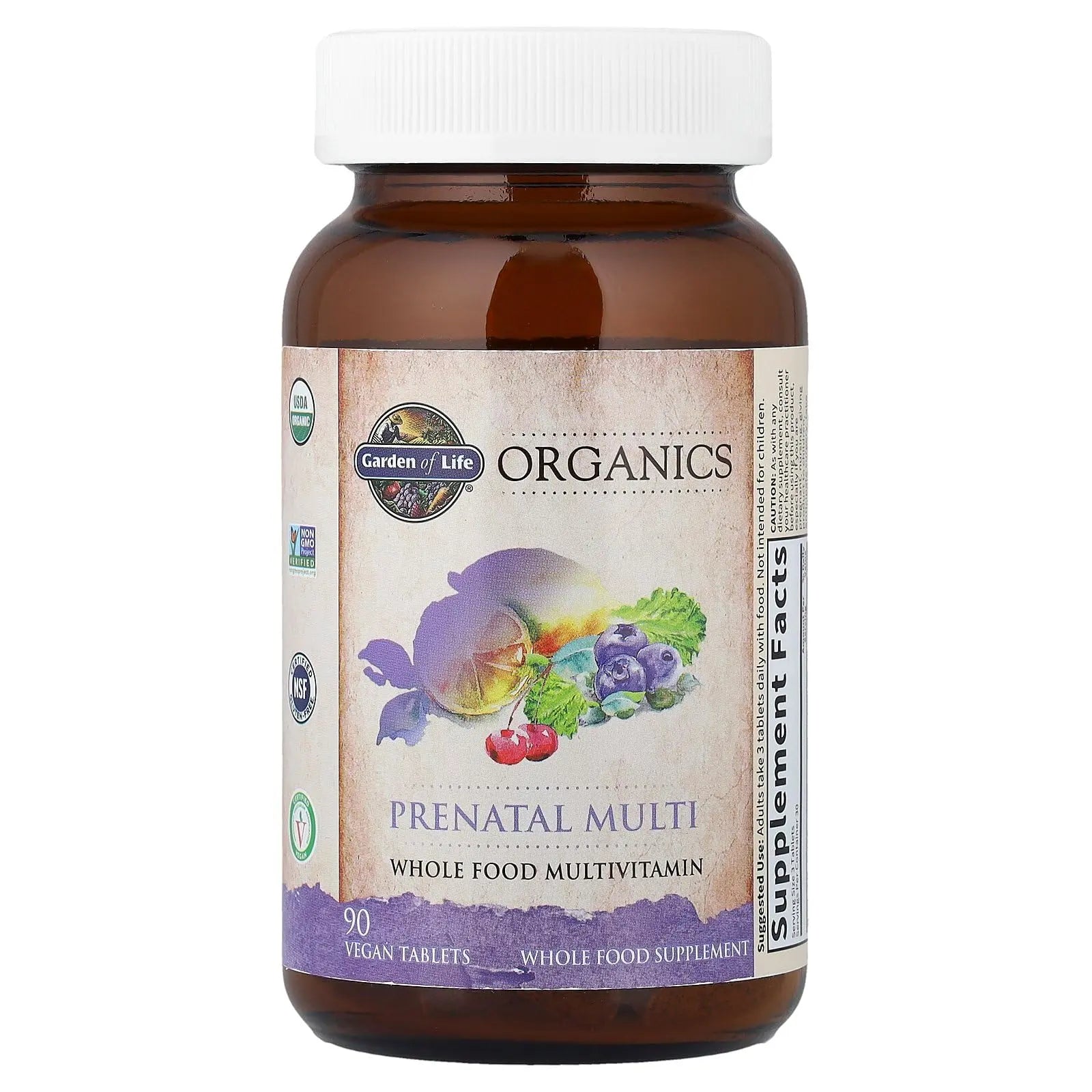 Garden of Life Organics, Prenatal Multi, 90 Vegan Tablets Garden of LifeBuy Supplements Australia