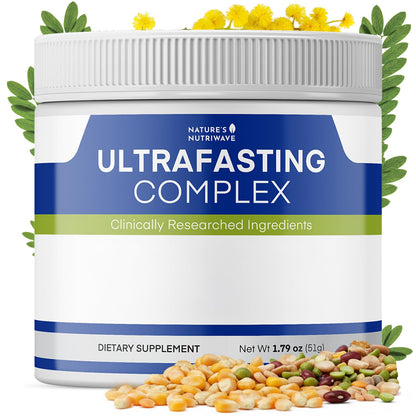 Nature’s NutriWave UltraFasting Complex Powder – Natural Supplement with Niacin, Vitamin B12 & Chromium – Made in the USA,Non-GMO, Easy-to-Use, 1 Month Supply, 1.79oz, 51g Nature’s NutriWaveBuy Supplements Australia