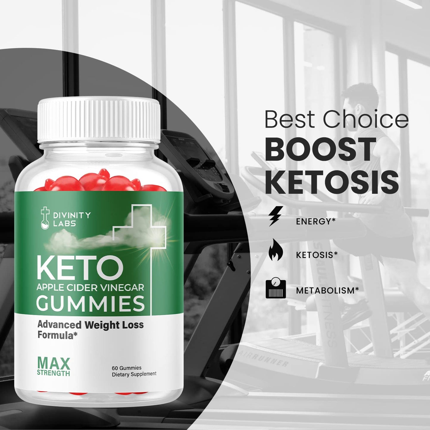 Ark Labs Divinity Labs Keto ACV Gummies, Gummies (3 Pack) Ark LabsBuy Supplements Australia