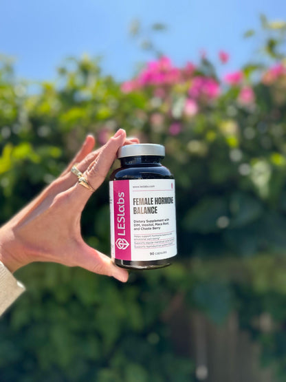 LES Labs Female Hormone Balance Supplement – Hormone Support for Women with Inositol, DIM, Vitex, Chaste Tree, Vitamin B6 & Folate – Menstrual Cycle & Fertility Support – 90 Capsules – Non-GMO LES LabsBuy Supplements Australia