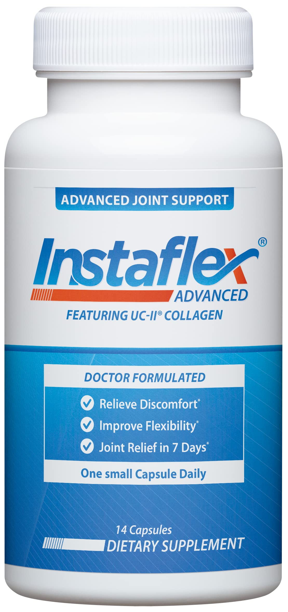 Instaflex Advanced Joint Support - Doctor Formulated Joint Relief Supplement, Featuring Collagen & 5 Other Joint Discomfort Fighting Ingredients - 14 Count InstaflexBuy Supplements Australia