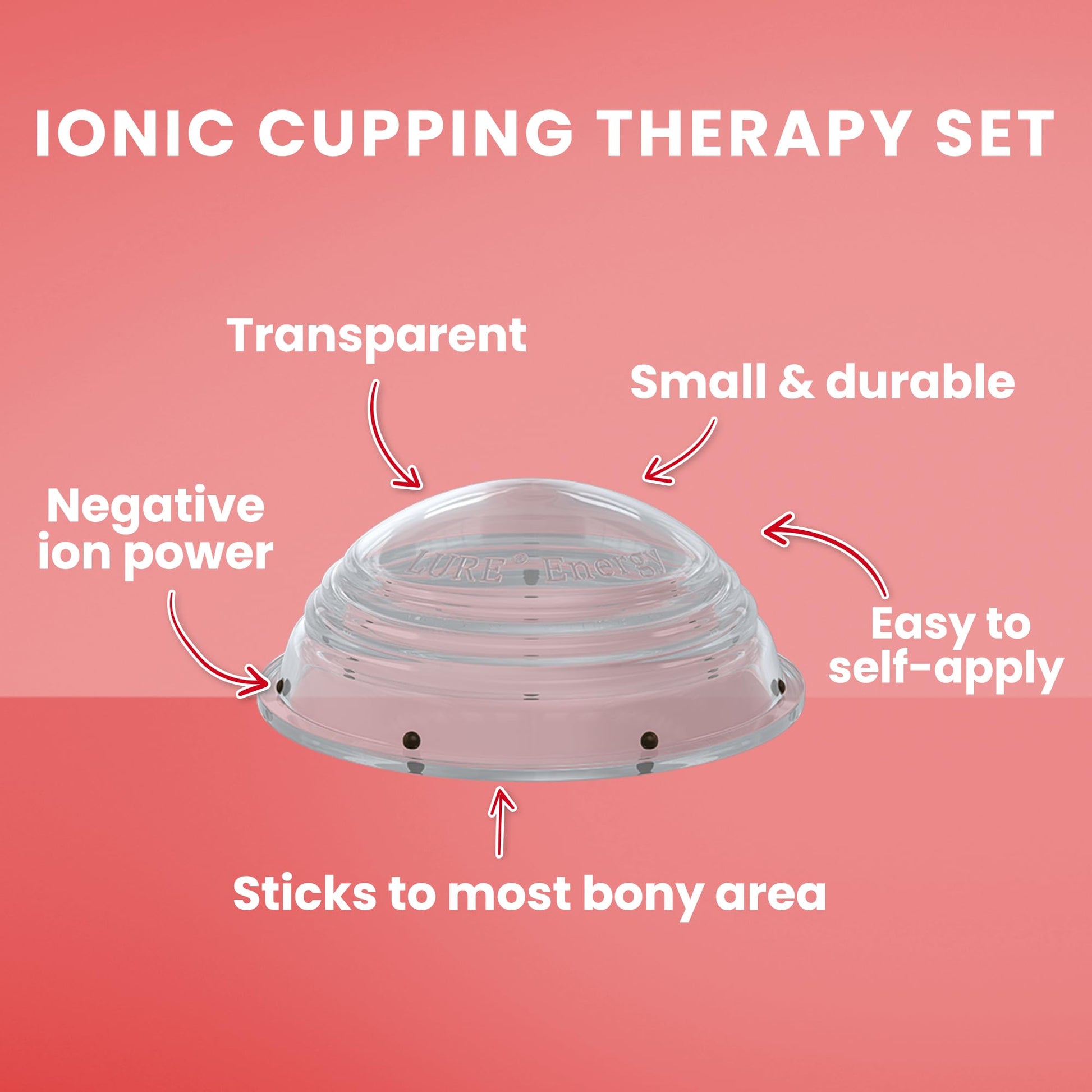 Lure Essentials Cupping Therapy Set 10 Professional Silicone Cupping Cups for Muscle Knots, Joints, Muscles, Arms and Feet Lure EssentialsBuy Supplements Australia