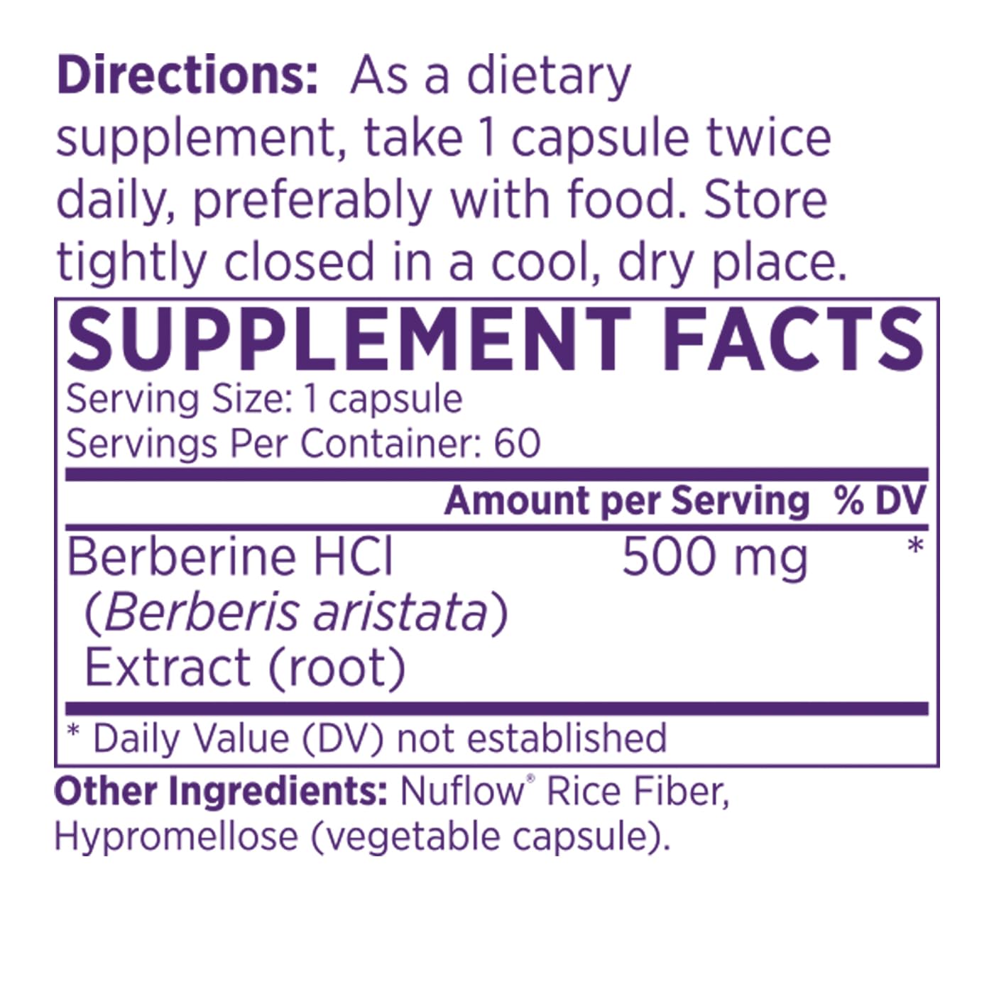 NAOMI Berberine 500mg - Immune Support & Normal LDL Cholesterol and Triglyceride NAOMIBuy Supplements Australia