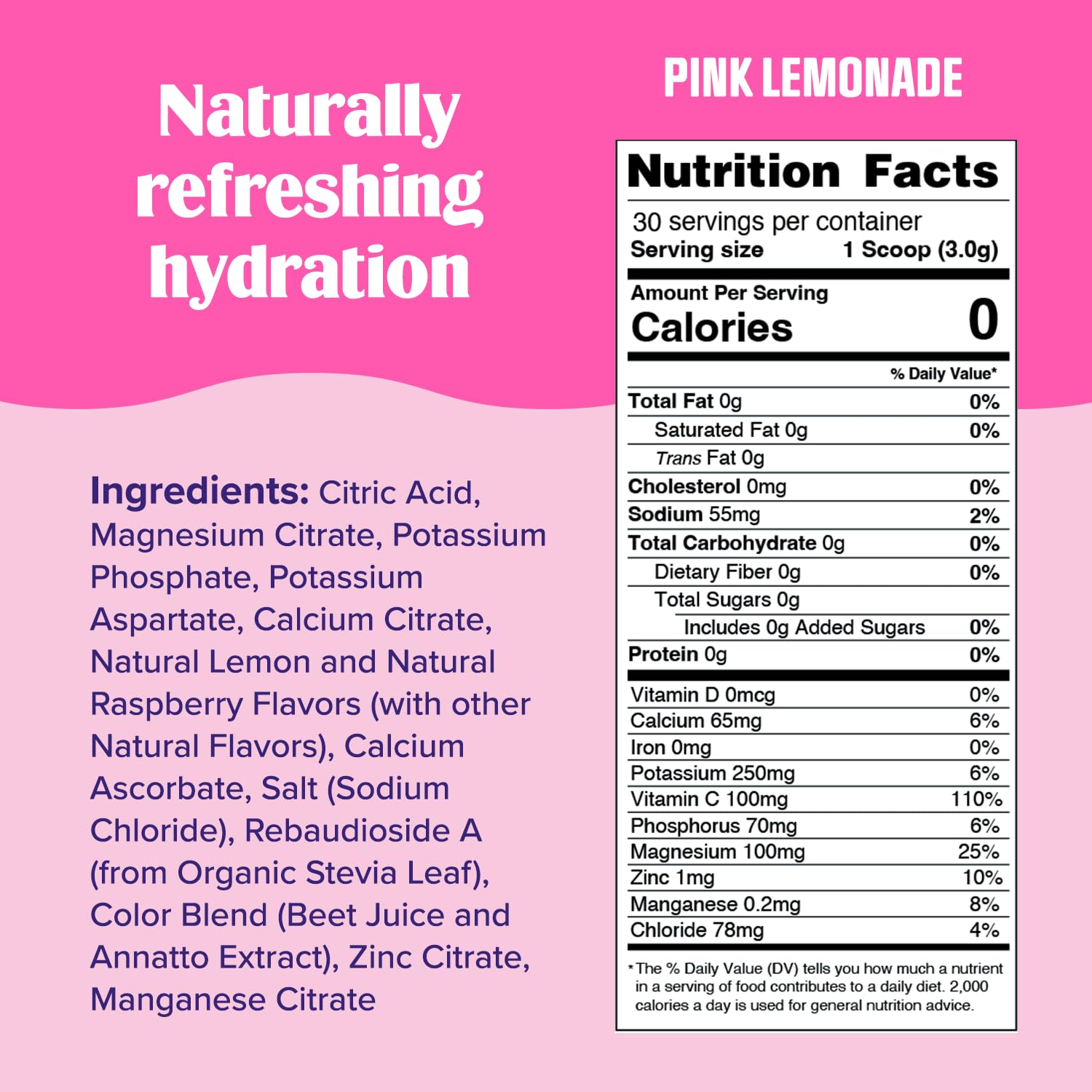 Ultima Replenisher Daily Electrolyte Drink Mix – Pink Lemonade, 30 Serving – Hydration Ultima ReplenisherBuy Supplements Australia