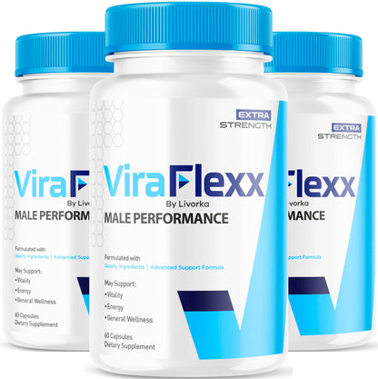 LIVORKA (3 Pack) ViraFlexx Capsules, ViraFlexx Advanced Support Formula Pills, Vira Flexx Pills (180 Capsules) LIVORKABuy Supplements Australia