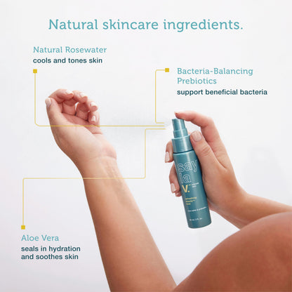 say la V. Refreshing Veauty Mist, pH Balanced, Feminine Hygiene Spray to Neutralize Vulva Odor SAY LA VBuy Supplements Australia