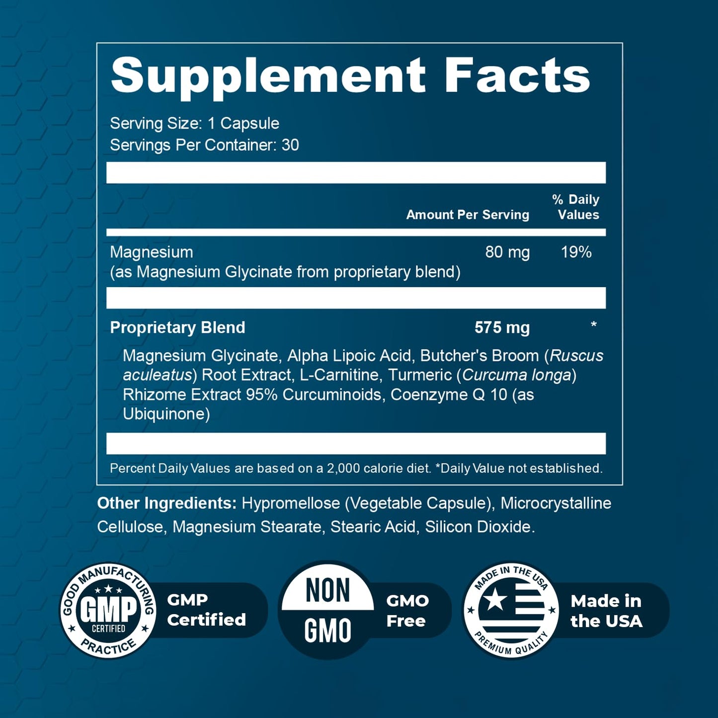 Nature’s NutriWave Alphacur – Natural Supplement with Magnesium, Alpha Lipoic Acid, Turmeric & CoQ10 – Non-GMO, 100% Natural, Made in the USA, GMP-Certified – 30 Capsules, 2 Month Supply Nature’s NutriWaveBuy Supplements Australia
