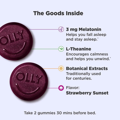 OLLY Sleep & Men's Multivitamin Gummy Bundles, Melatonin & Vitamin Supplements OLLYBuy Supplements Australia