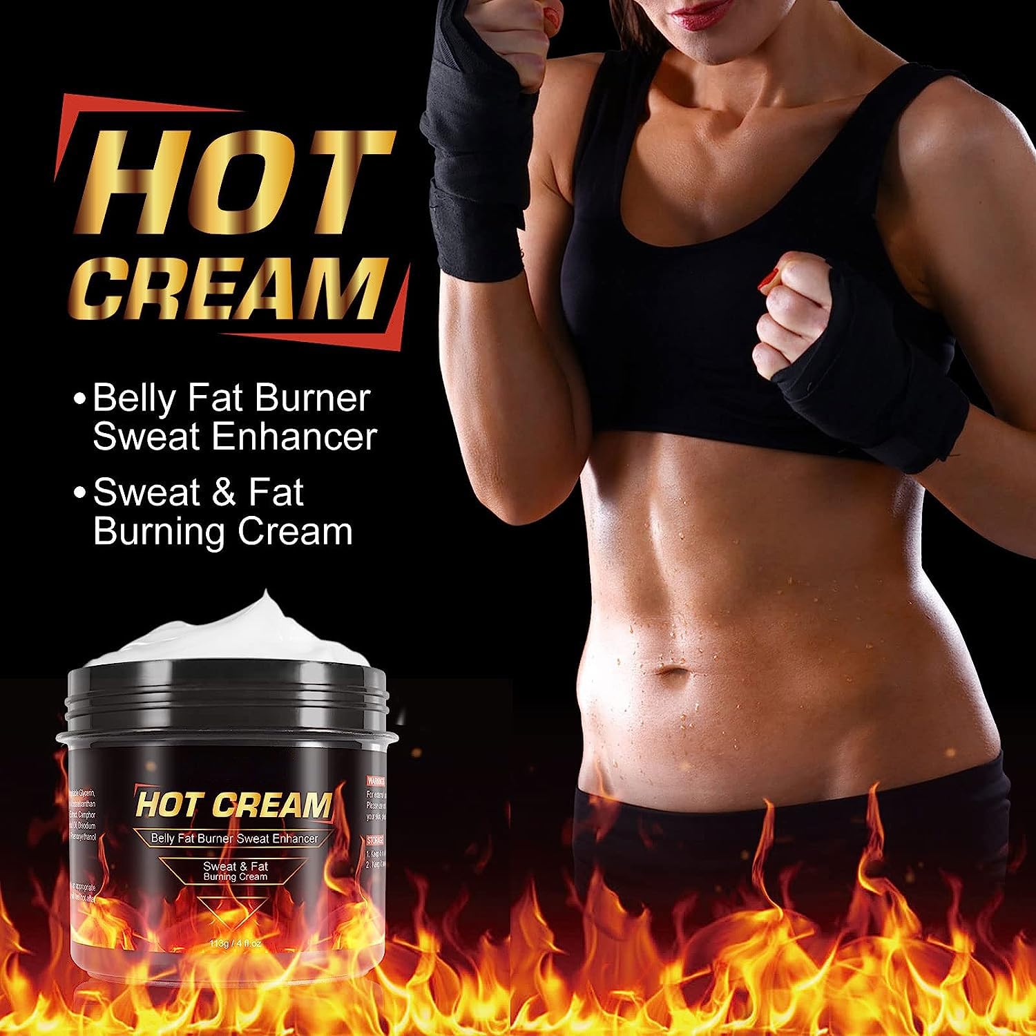 REBODUM Hot Sweat Cream, Fat Burning Cream for Belly Natural Weight Loss Cream Weight Loss REBODUMBuy Supplements Australia