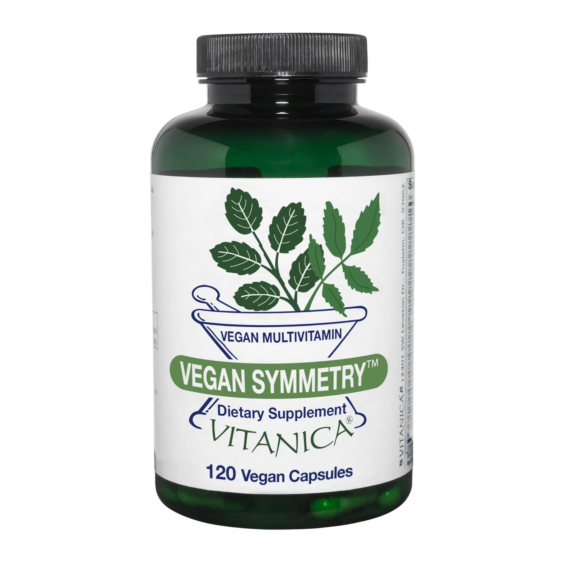 Vitanica Vegan Symmetry - Daily Multivitamin for Vegans - Heart, Bone & Immune System Health Support with Vitamin B12, Zinc, Calcium VitanicaBuy Supplements Australia