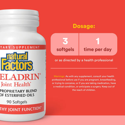 Natural Factors, Celadrin Joint Health, Promotes Flexibility, Mobility and Joint Function, 90 Softgels Natural FactorsBuy Supplements Australia