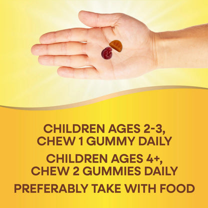 Nature’s Way Alive! Kids Zero Sugar Gummy Multivitamins, for Kids Ages 2+, Supports Bone, Eye & Immune Health Nature's WayBuy Supplements Australia