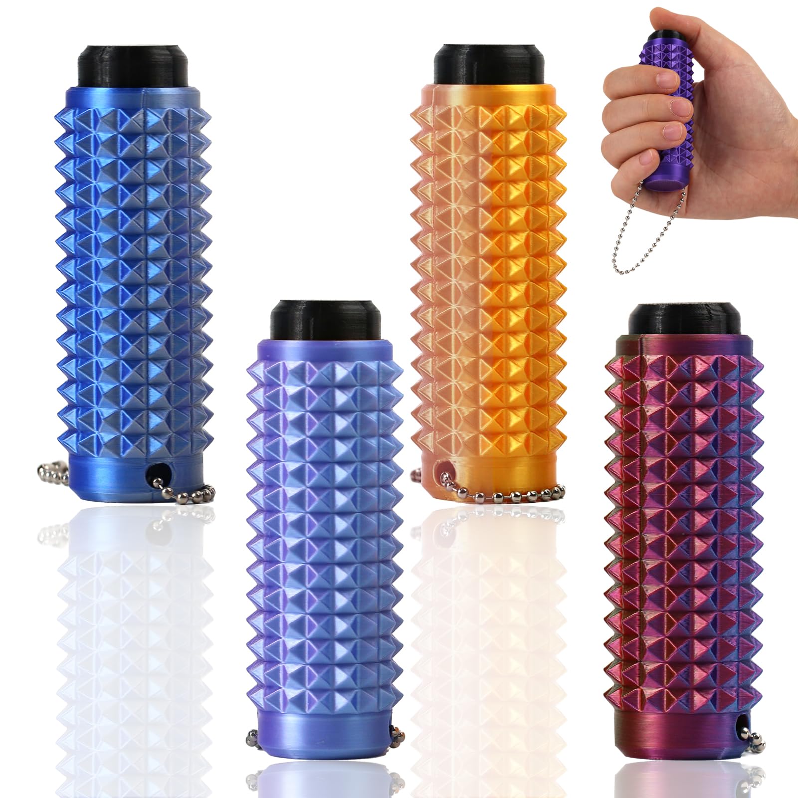 Little Ouchies Pain Fidget Clicker Toy, 3D Printed Sensory Fidget Toys Adults, Anxiety Relief Items Fidget, Stress Relief Gifts for Men Women (4Pcs-2A) Tino hiahiaBuy Supplements Australia