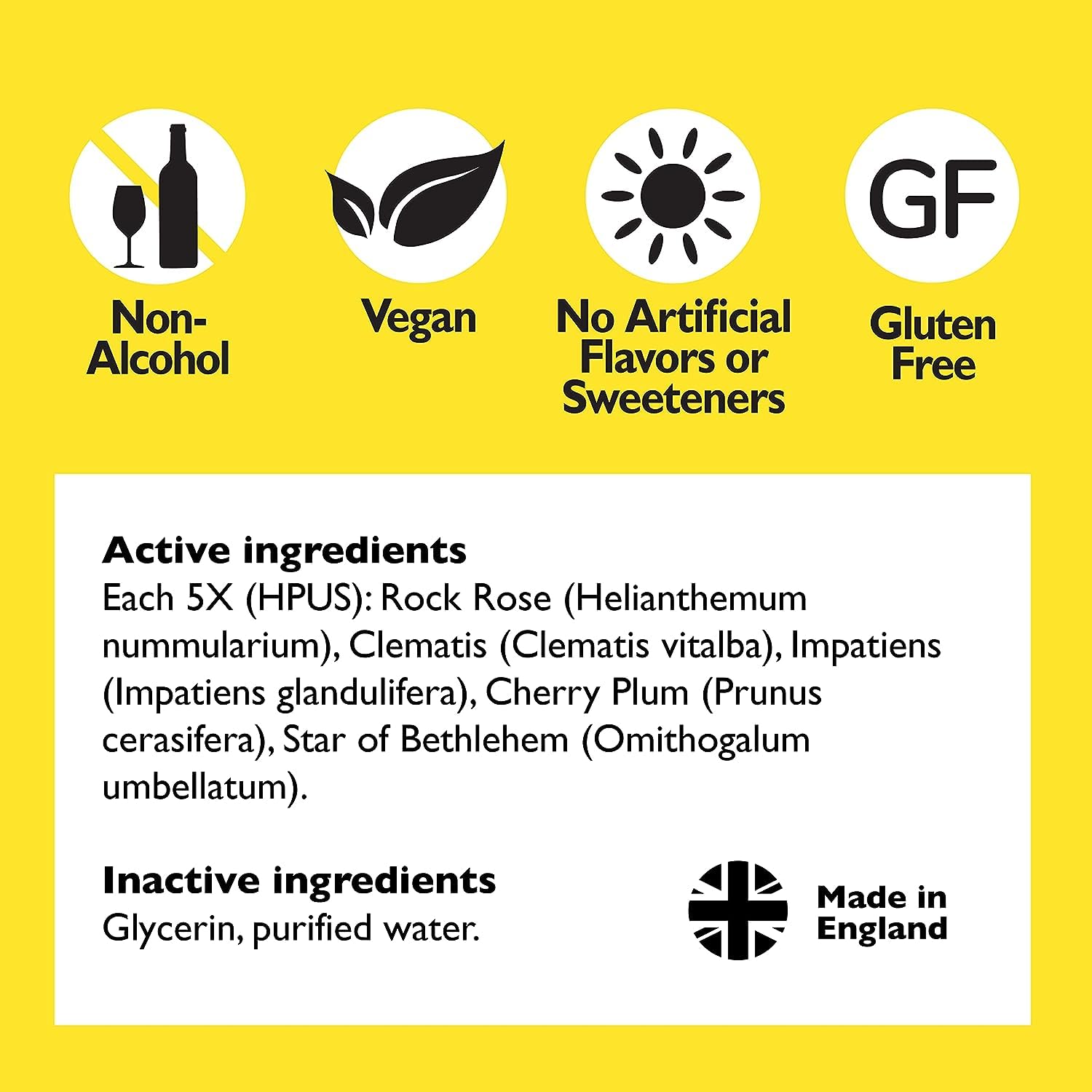 Bach RESCUE Remedy Dropper 10mL Bundle, Non-Alcohol Formula, Natural Stress Relief RESCUEBuy Supplements Australia