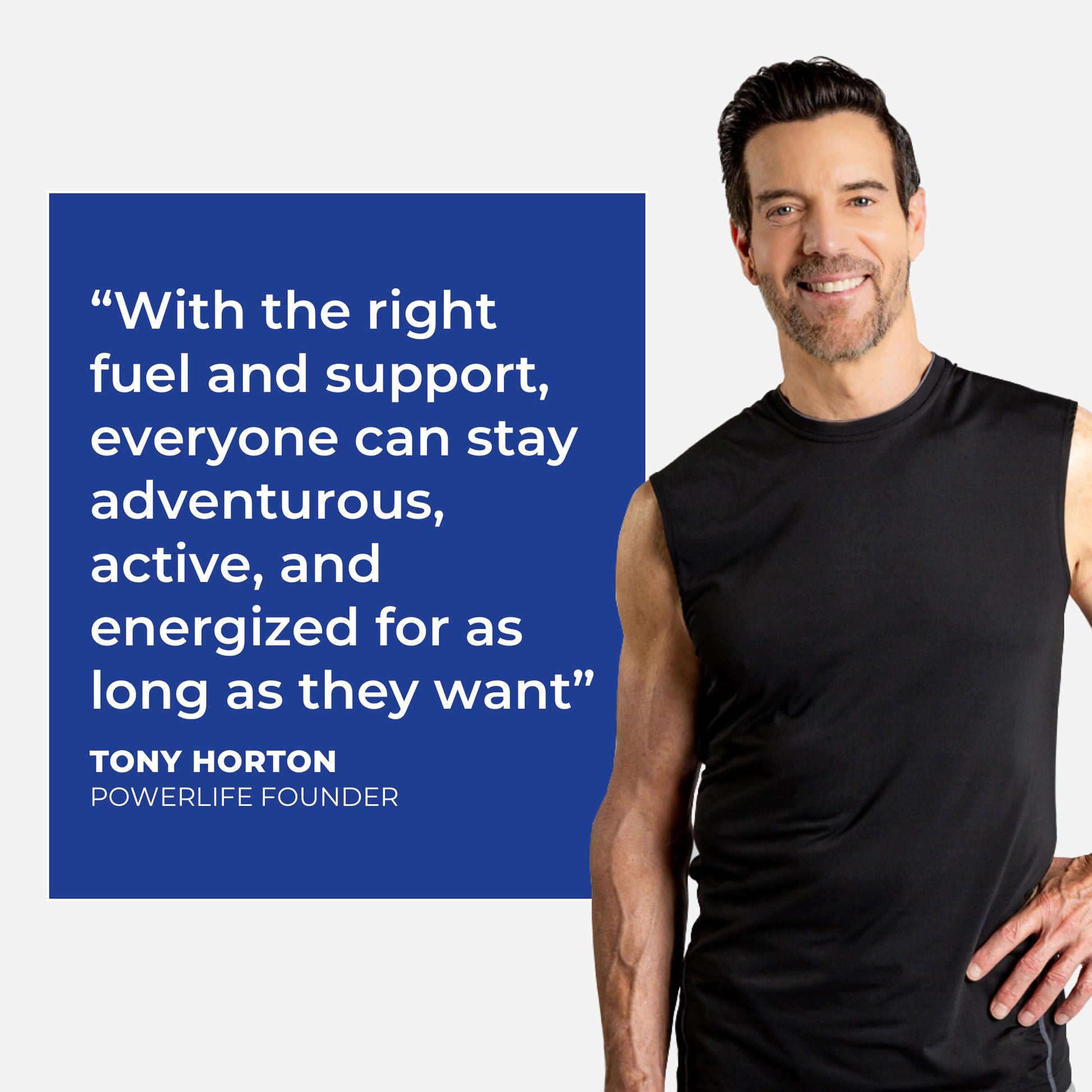 POWERLIFE Tony Horton High Impact Grass Fed Whey Protein with 3000 MG of HMB POWERLIFEBuy Supplements Australia