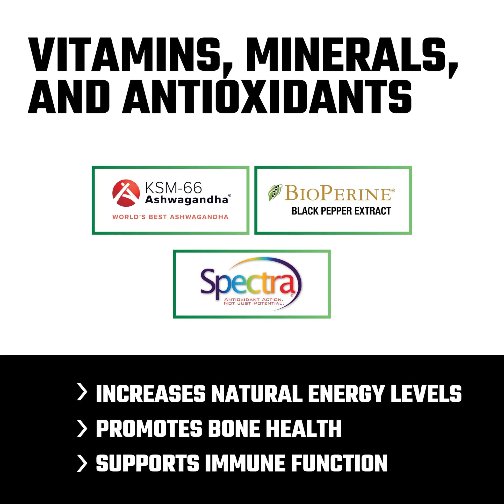 Axe & Sledge Multi Plus Multivitamin | 24 Bioavailable Vitamins & Minerals, Ashwagandha | Multivitamin for Women and Men Axe & SledgeBuy Supplements Australia