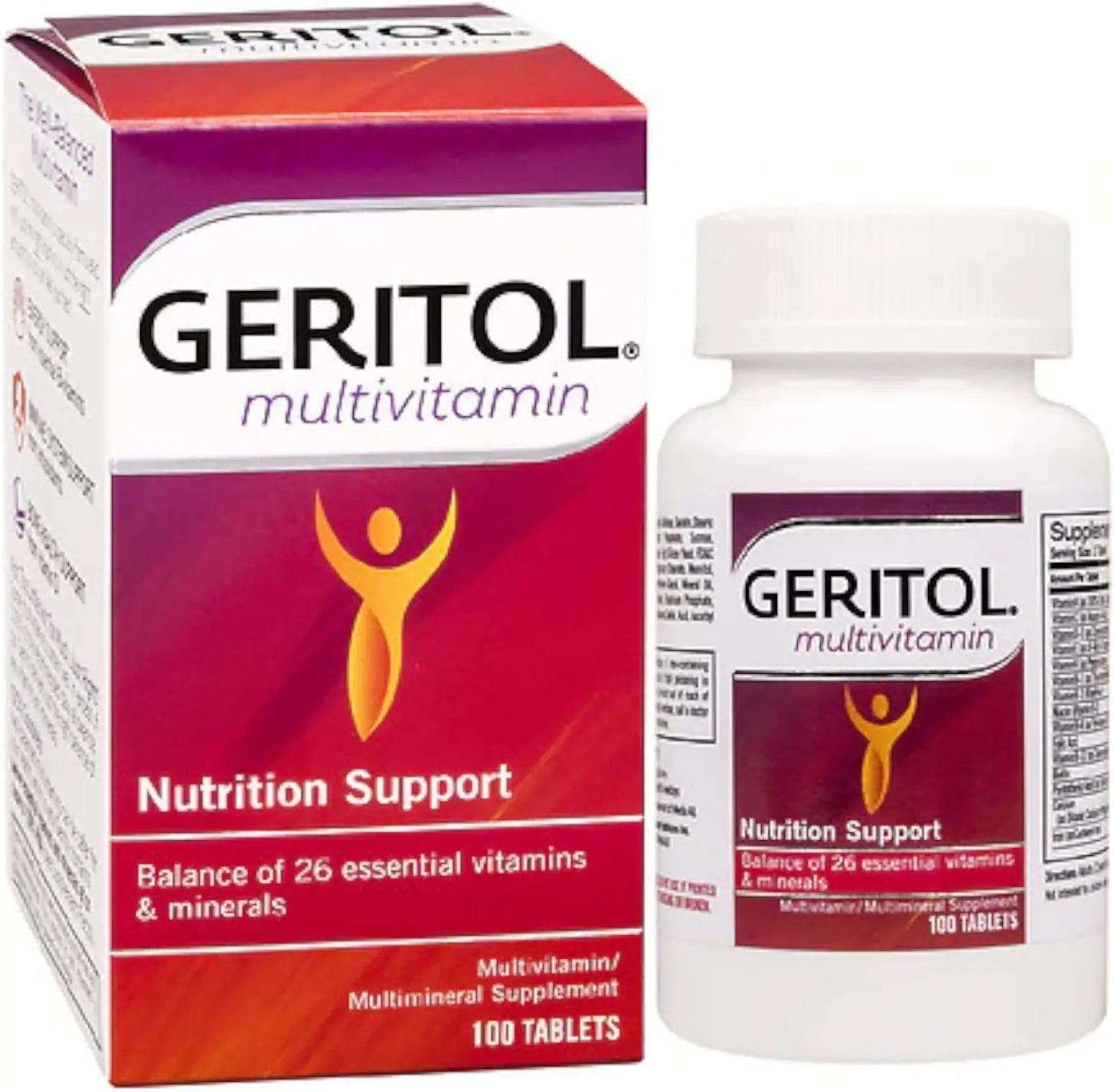Geritol Complete Tablets, 100 Count (Pack of 3) Geritol
