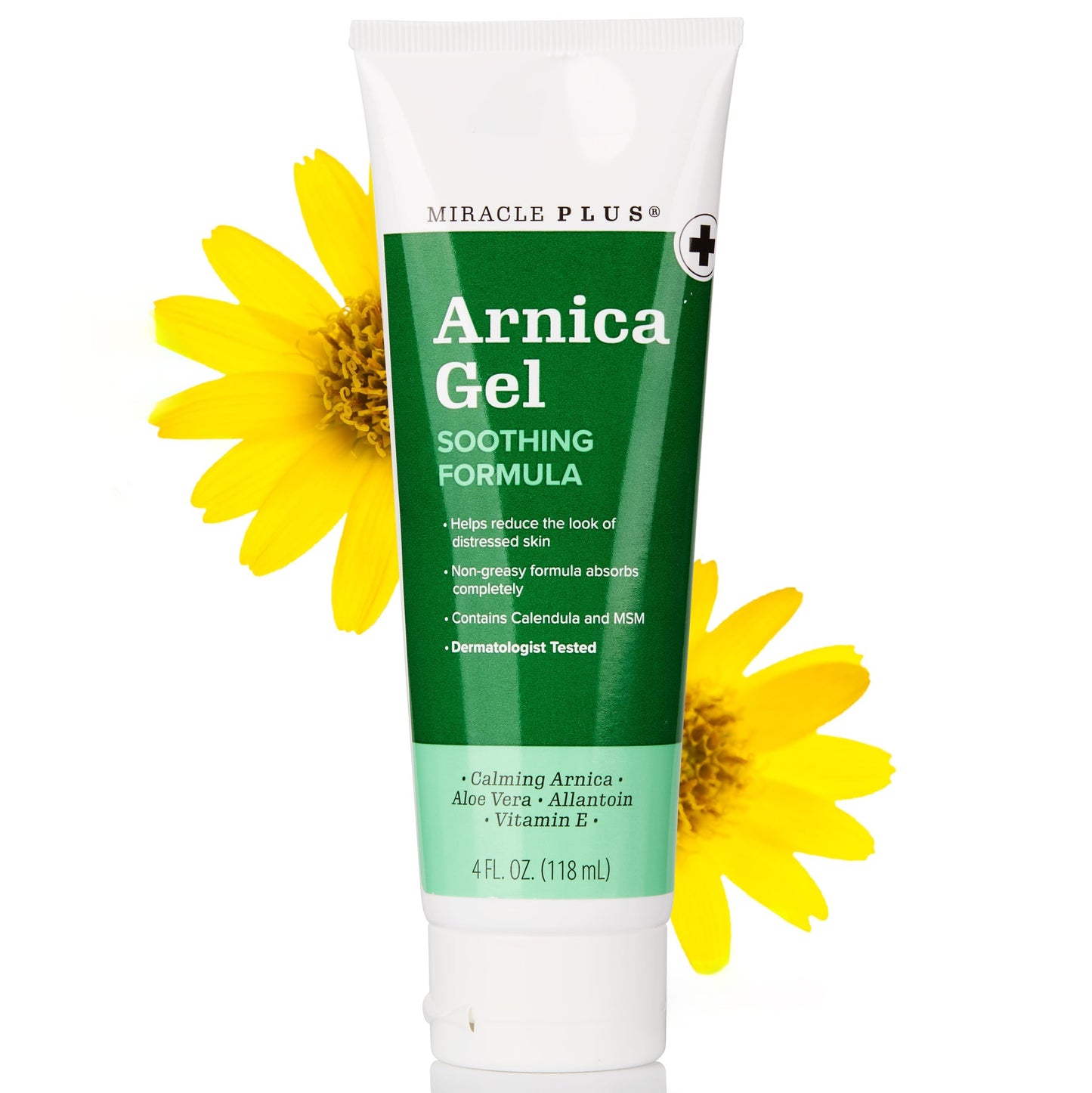 Miracle Plus Natural Arnica Bruise Gel For Body | Skin Care Arnica Montana Lotion Topical Gel | Extra Strength Vitamin K Cream Ointment, 4 Fl Oz Miracle PlusBuy Supplements Australia