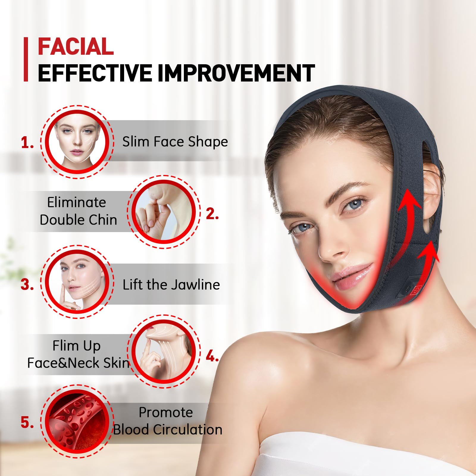 Rikimxin Red Light Therapy for Neck, 660nm Red Light and 850nm Near Infrared Light Therapy Pad RikimxinBuy Supplements Australia
