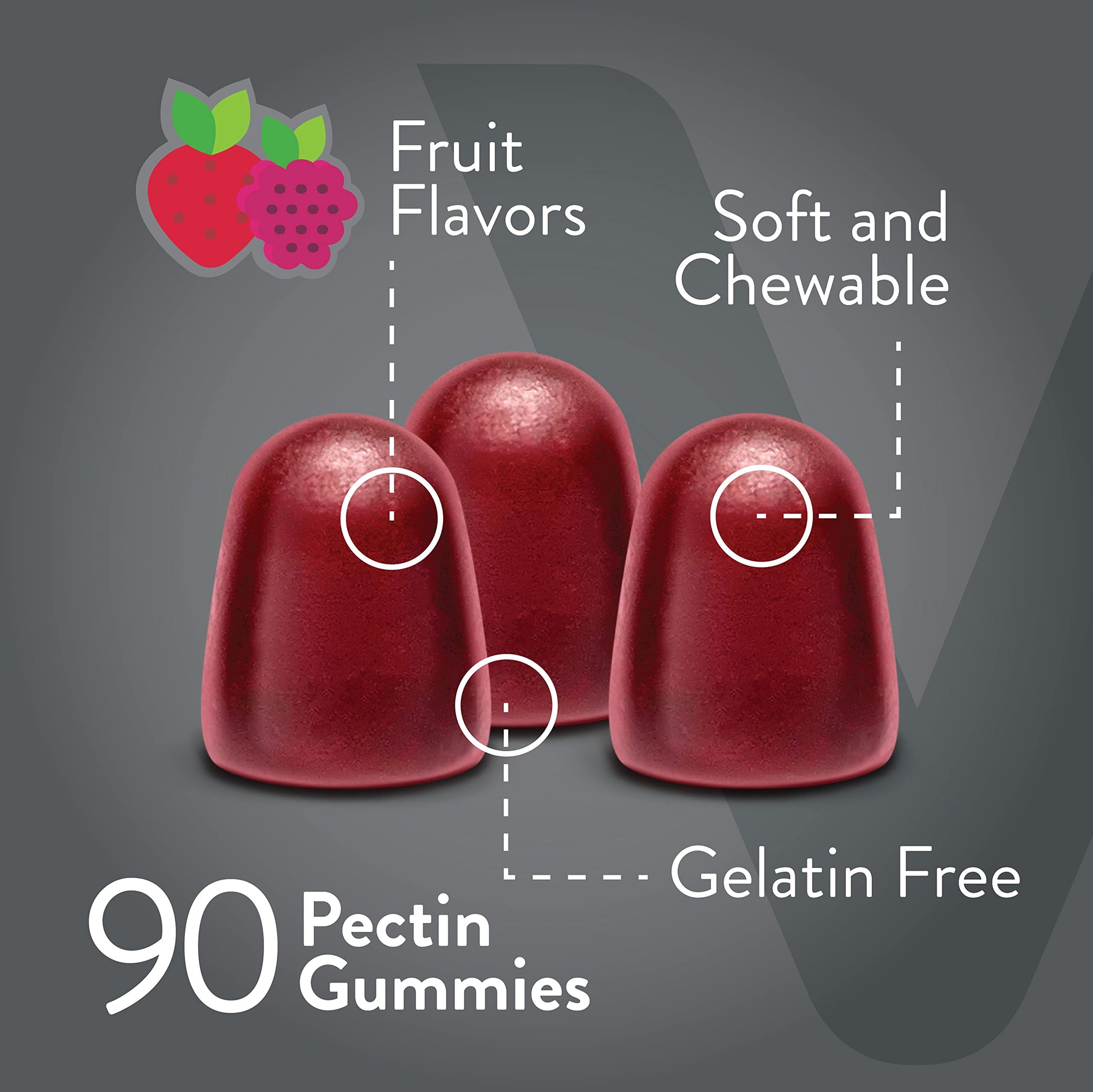 Prebiotic Fiber Gummies 7G Extra Strength [Zero Sugar Added] Digestive Heath Regularity ViteeyBuy Supplements Australia