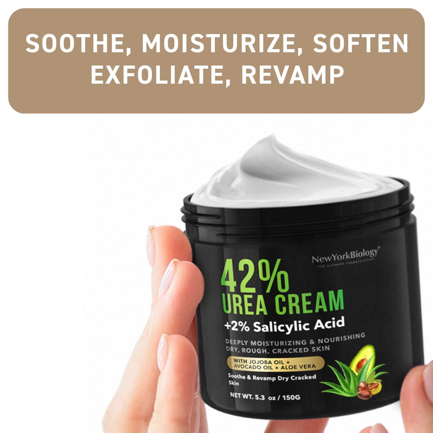 New York Biology 42% Urea Cream with 2% Salicylic Acid - Moisturizing Urea Foot Cream NEW YORK BIOLOGY THE ULTIMATE COSMECEUTICALSBuy Supplements Australia