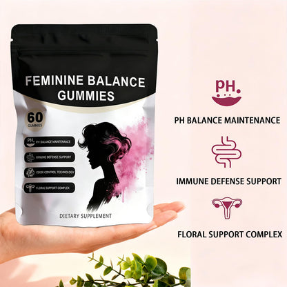 Pineapple Feminine Balance Gummies with Probiotics | Support for pH Balance & Freshness | Daily Intimate Wellness Support | Sugar-Free, Vegan | 60 Count (2) Nuora BalanceBuy Supplements Australia