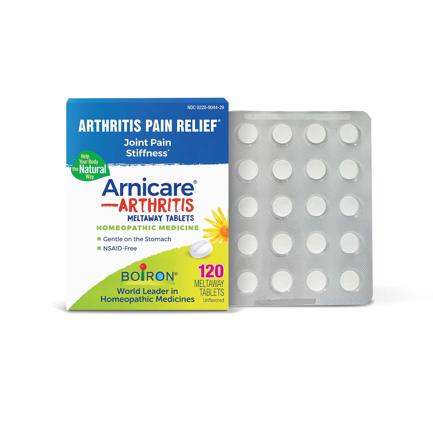 Boiron Arnicare Arthritis Tablets for Arthritis Pain Relief, Joint Soreness, and Rheumatic Pain - 120 Count BoironBuy Supplements Australia
