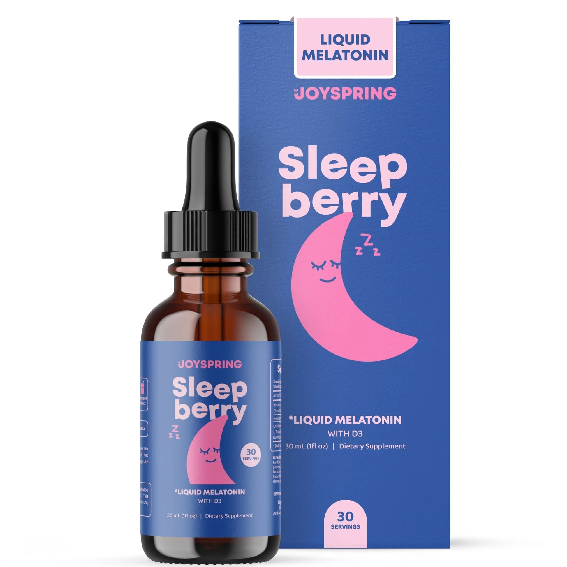 JoySpring Multivitamin & SleepBerry Bundle | Kids Vitamins & Minerals Naturally Sourced, Non-GMO, Non-Alcoholic Liquid Formula, Immunity Health Support | JoySpringBuy Supplements Australia