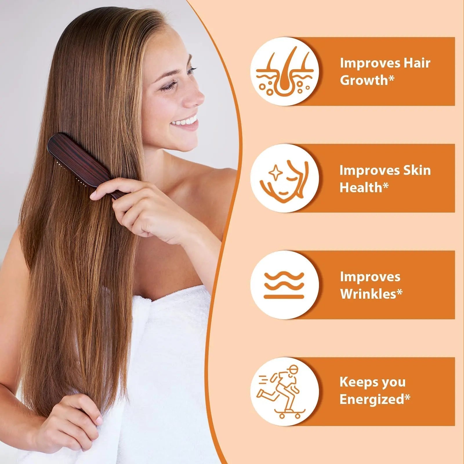 Zeniber MaayRuth Multivitamins Hair Growth&Liquid Multivitamins for Women, Biotin 10000mcg Liquid Multivitamin Hair Growth Supplement, 15.22 OZ ZeniberBuy Supplements Australia