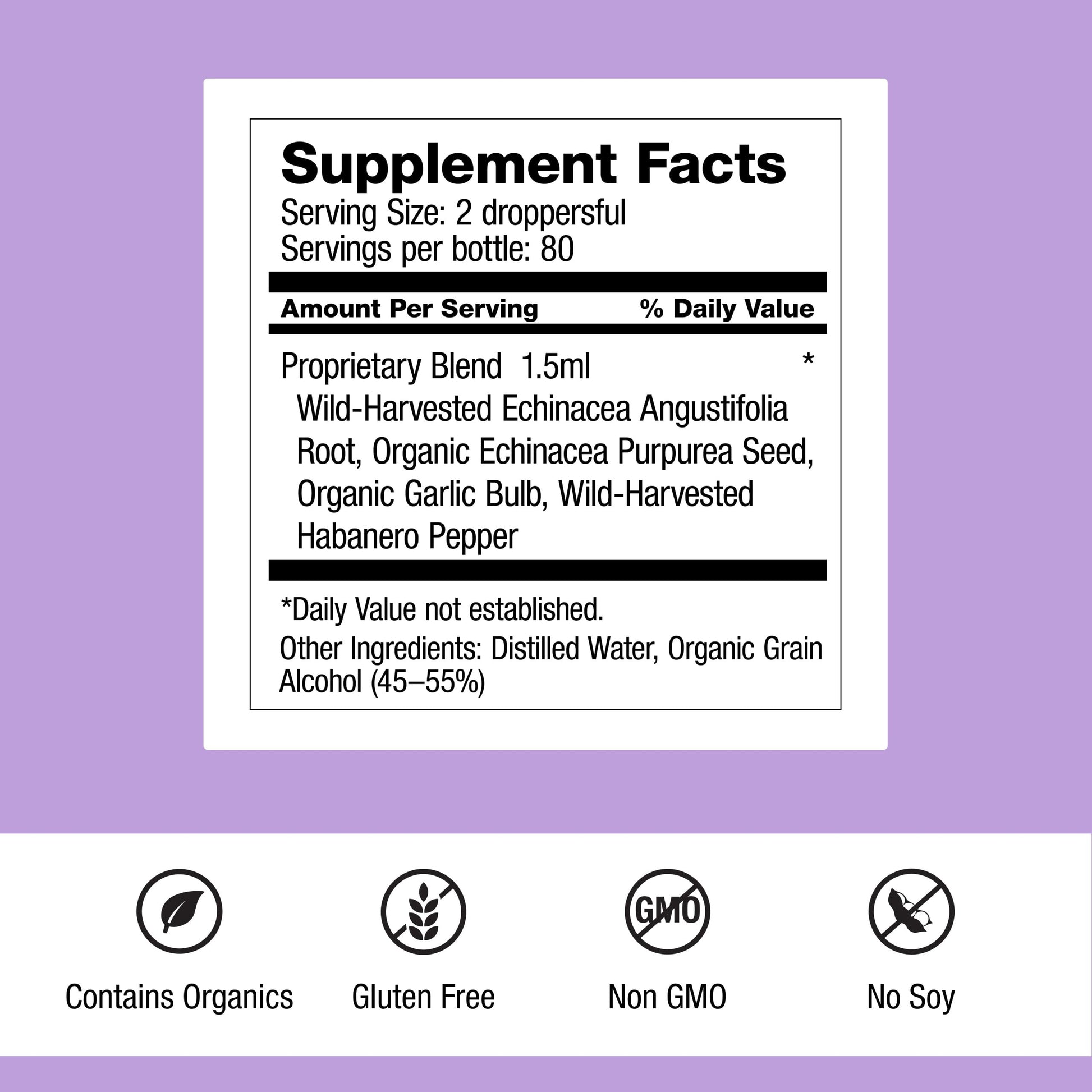 Dr. Schulze's Echinacea Plus | Echinacea Root and Seed | All Organic Extract | Gluten-Free & Non-GMO for Immune System Support | 4 oz Dr. Schulze'sBuy Supplements Australia