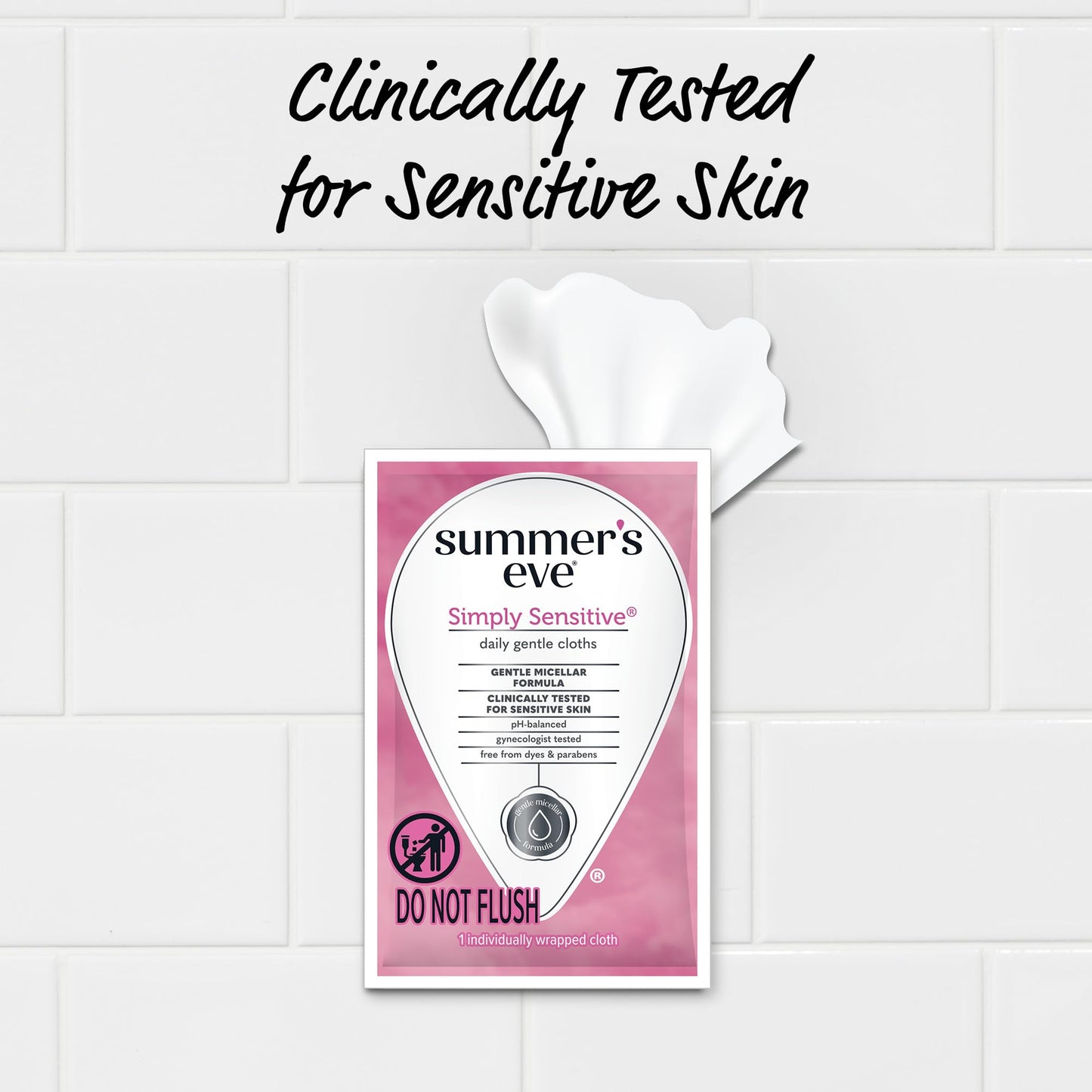 Summer's Eve Feminine Cleansing Wipes, Simply Sensitive, 16 Count, 3 Pack Summer's EveBuy Supplements Australia