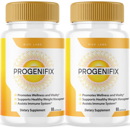 rize labs (2 Pack) Progenifix Weight Loss Supplement, Progenifix Capsules Total Body Wellness