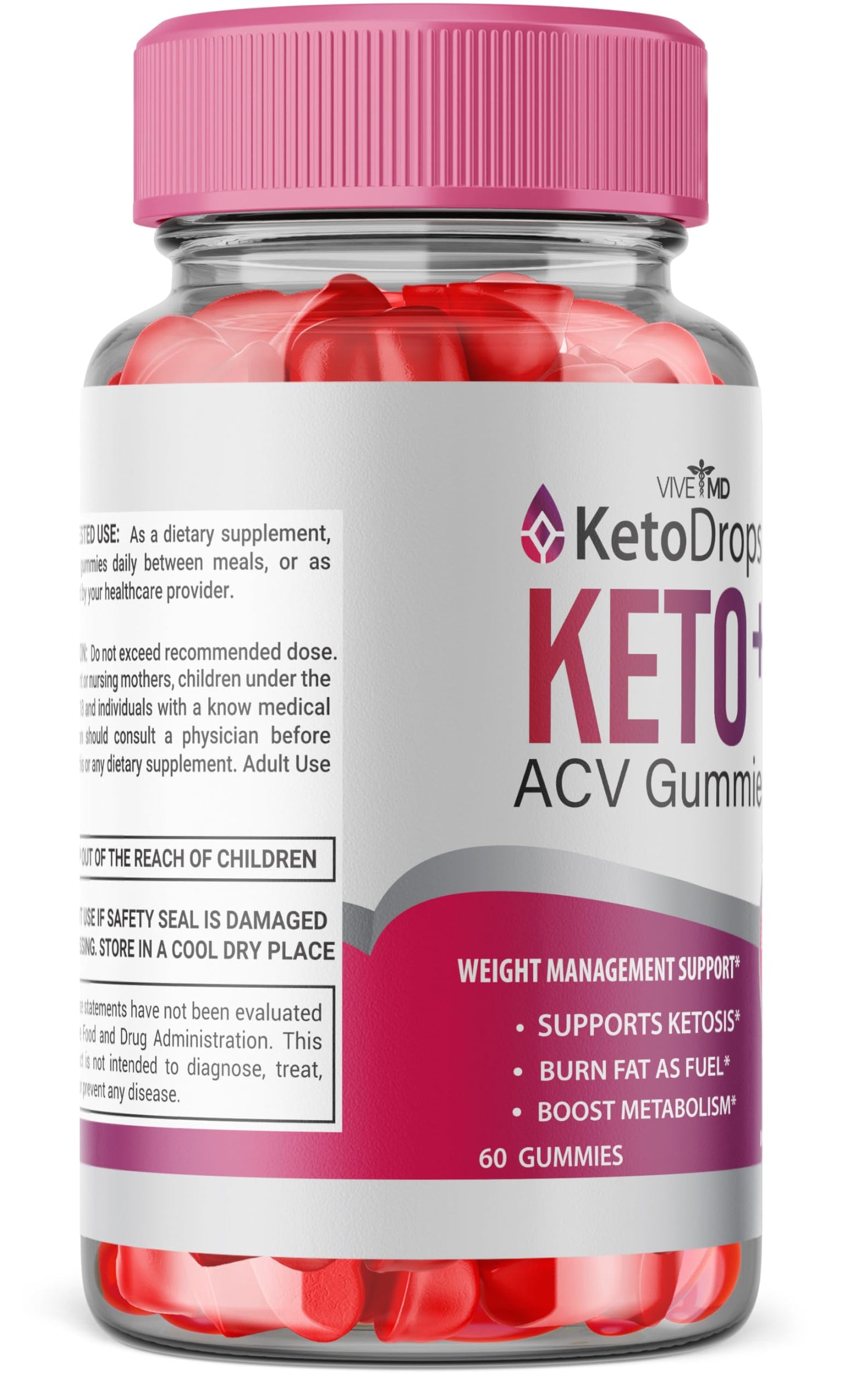 VIVE MD Keto Drops ACV Gummies Keto Drops ACV Gummies 525 MG Keto Drops Gummies VIVE MDBuy Supplements Australia