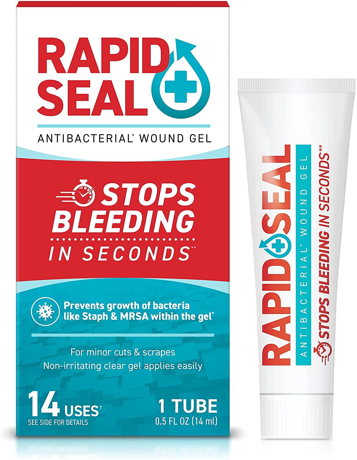 Rapid-Seal Wound Gel (1 Count) | Stops Bleeding in Seconds, Ideal for Cuts Rapid-SealBuy Supplements Australia