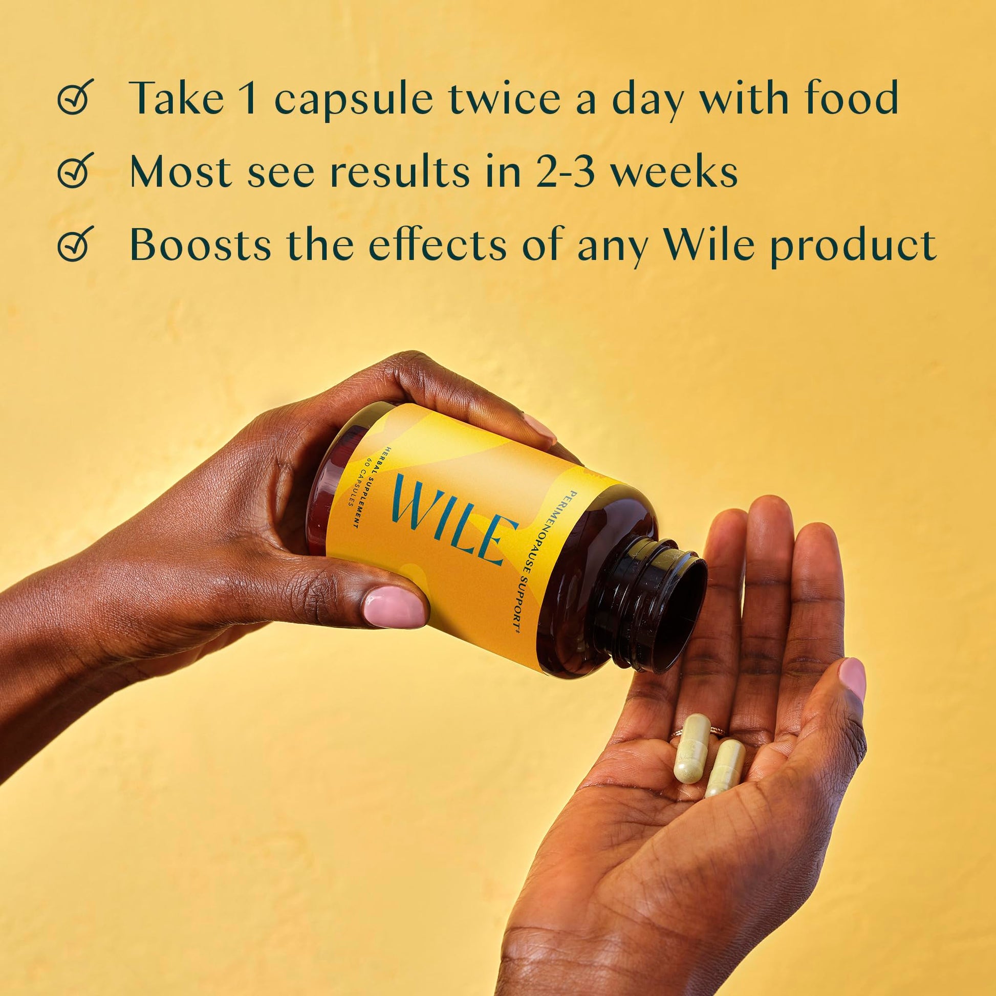 Wile Perimenopause Supplement for Women with Ashwagandha, Kudzu Root, Hops Extract WILEBuy Supplements Australia